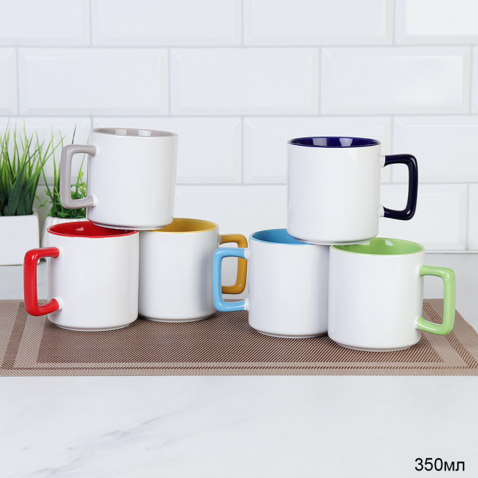 Кружка 350 мл Классика / AK-01 /уп 36/ 2 СОРТ