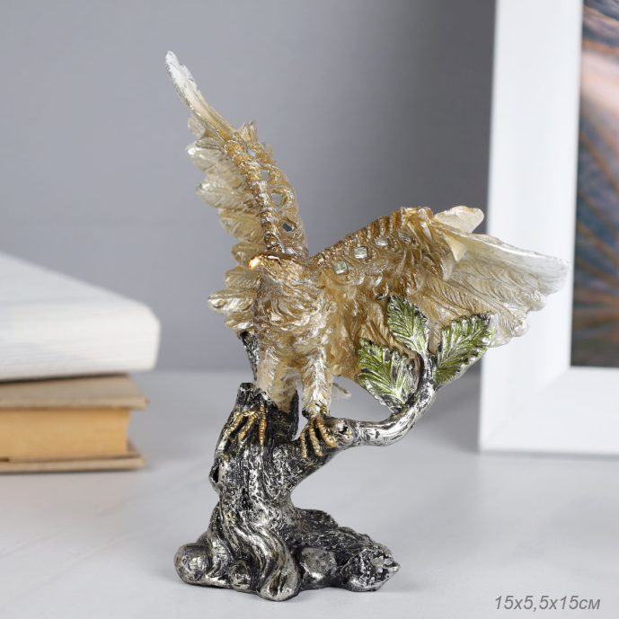 Статуэтка Орел 13 см / 215-1 /уп 48/