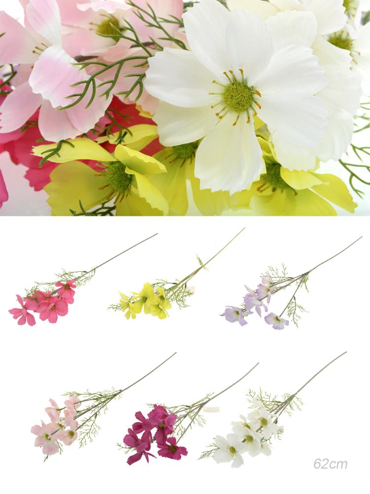 Цветок искусственный 62 см / W249 /уп 600/