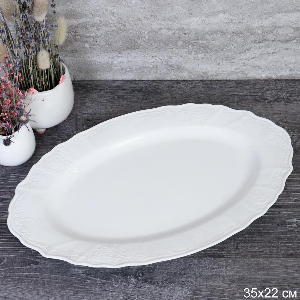 Блюдо овальное 35х22 см / FED-79 /уп 20/