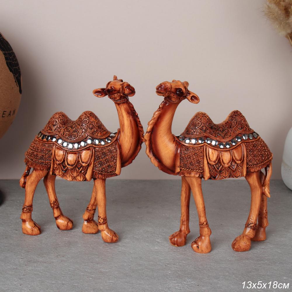 Статуэтка Верблюд 18х13 см / DR-474 /уп 24/