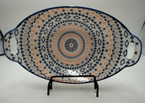 Блюдо с ручками овальное 27 см / DHD2-O /уп 48/