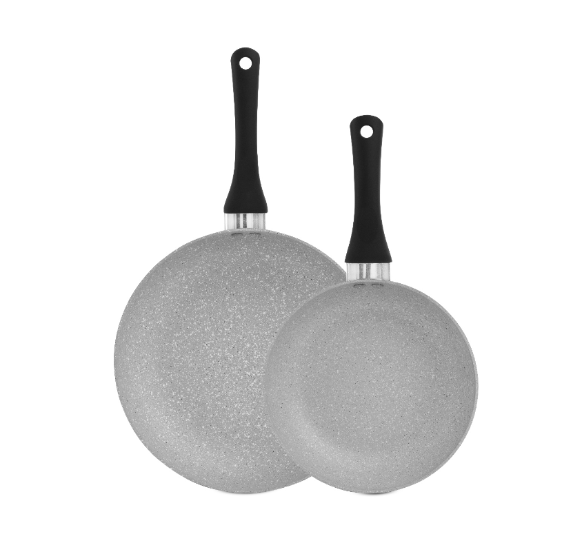 Сковорода набор 20см + 26см GREYSTONE / AFG200 /уп 6/ антипригарное покрытие