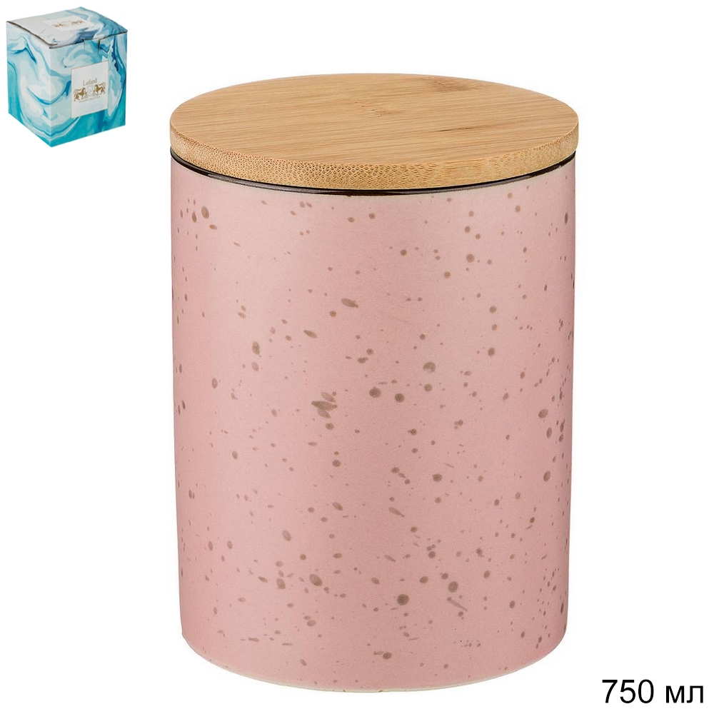 Банка для сыпучих продуктов Cosmos 750 мл / 155-421 /уп 24/ 10х140см