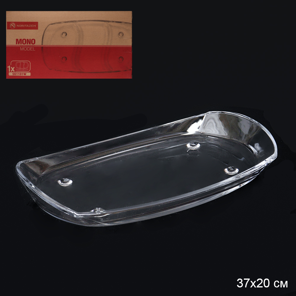 Блюдо 37х20 см Mono / 561011 /уп 8/ для сервировки