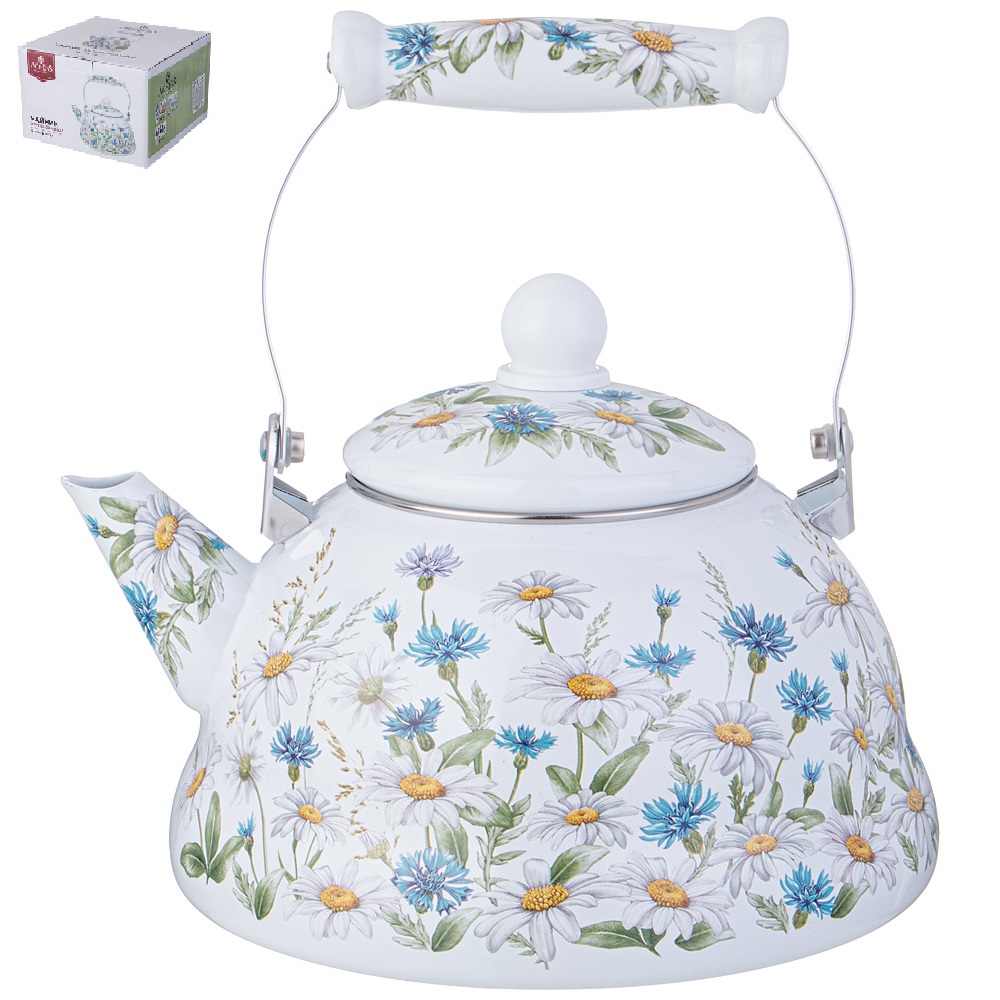 Чайник эмалированный 3 л / 934-637 /уп 8/