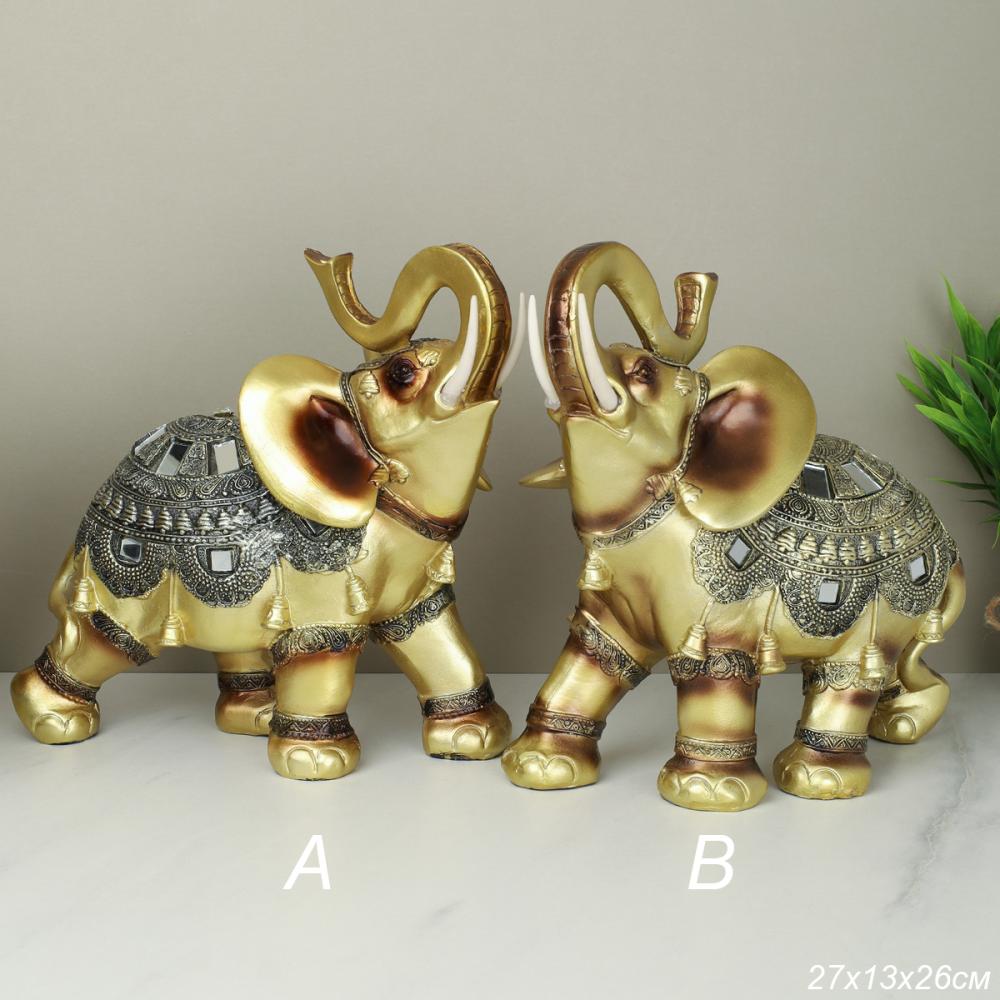 Статуэтка Слон 26 см / 15289 /уп 8/