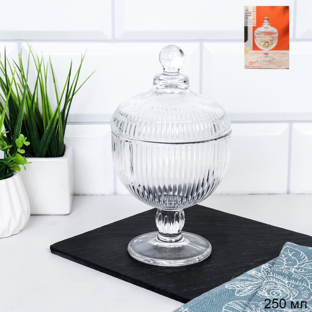 Сахарница на ножке 250 мл / TGZ-005 /уп 36/