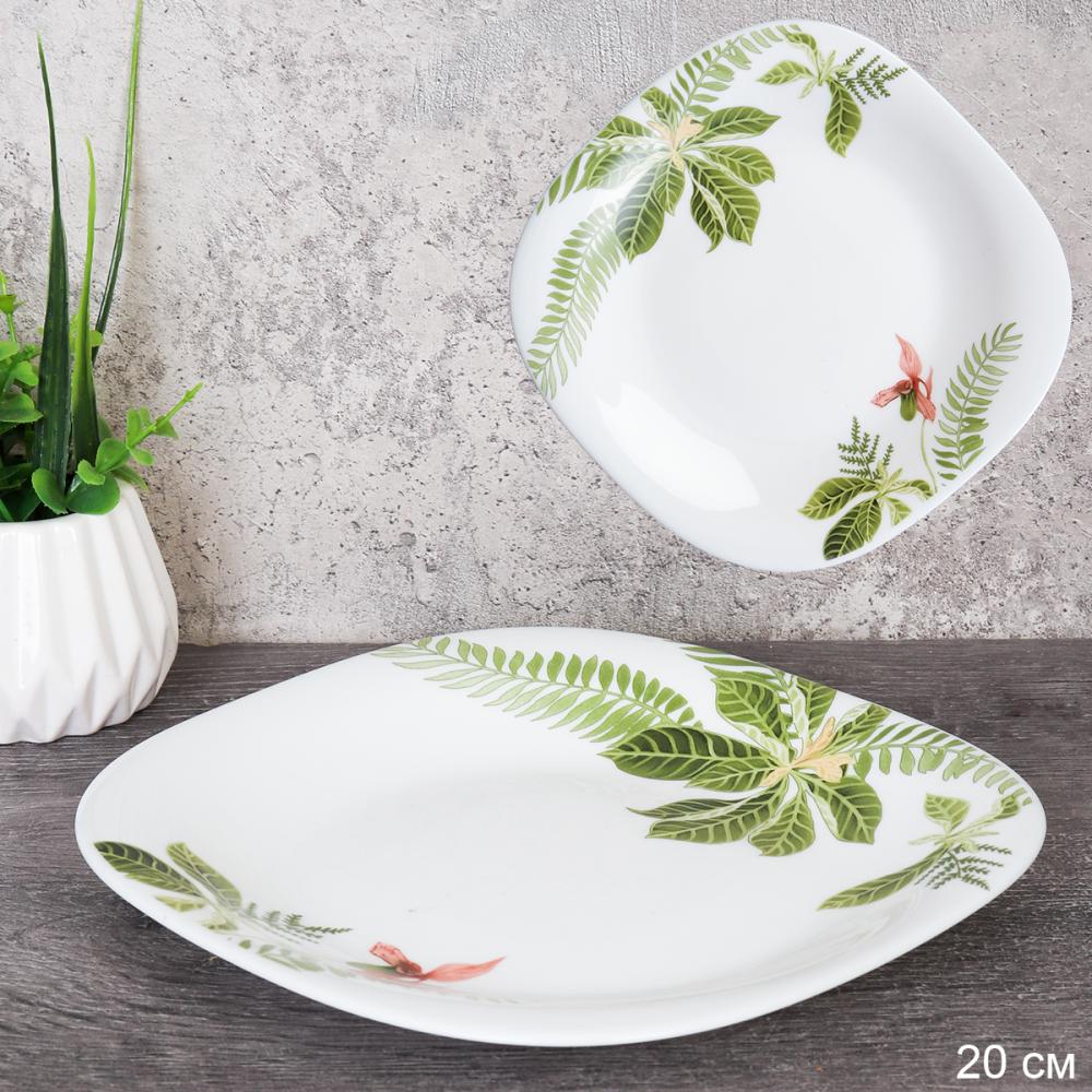 Тарелка квадратная 200 мм / FP-80XN (6750) /уп 6/48/