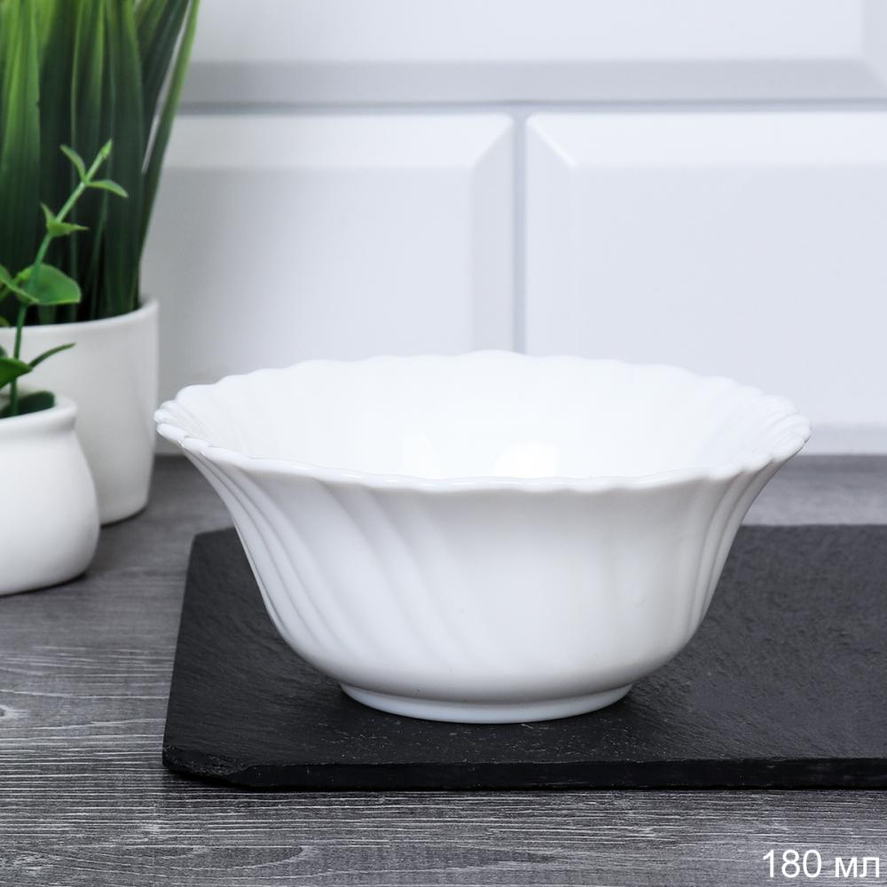 Салатник 180 мл 127 мм белая / 7585784120/GB220-55/XN (WHITE)