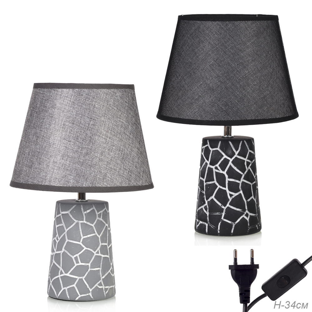 Светильник настольный 34 см / 22031 /уп 24/А (Черный)