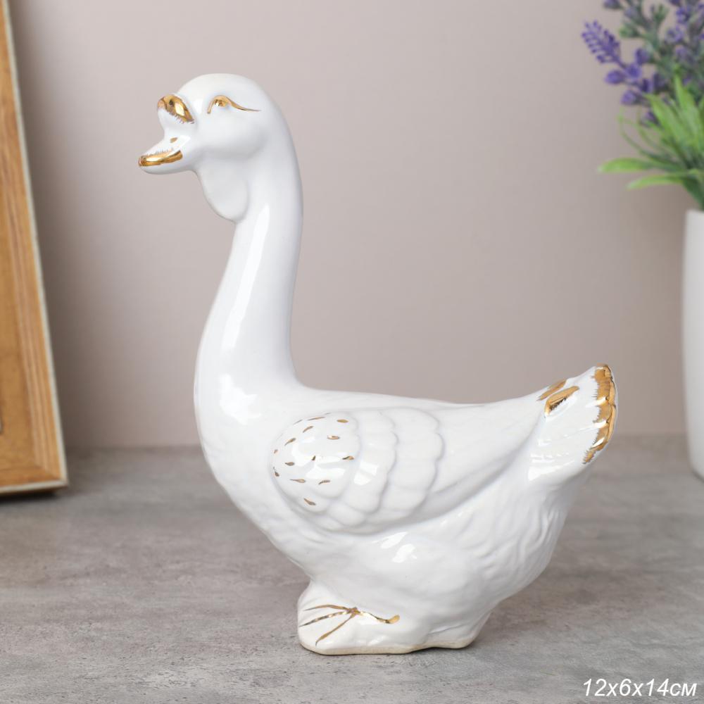 Статуэтка Лебедь 11х7х13 / WQ-14 /уп 37/
