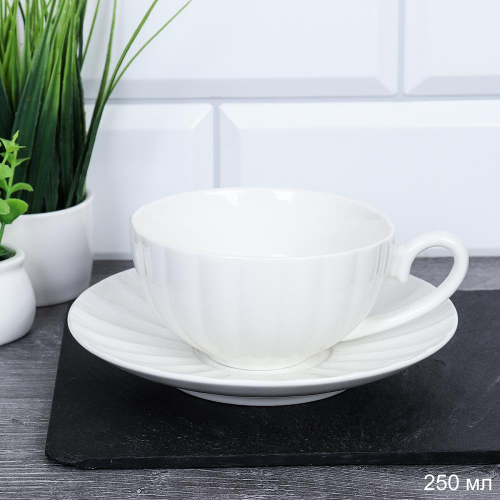 Чайный набор 2 предмета 250 мл / RF-300 /уп 48/