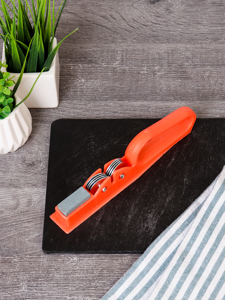 Точилка для ножей с камнем / BZ-37 /уп 144/