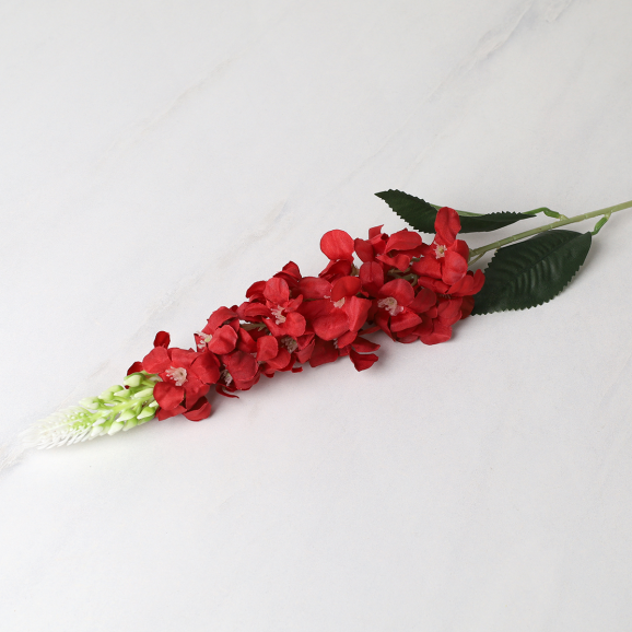 Цветок искусственный Люпин 72 см КРАСНЫЙ / W01351-3 /уп 500/738985