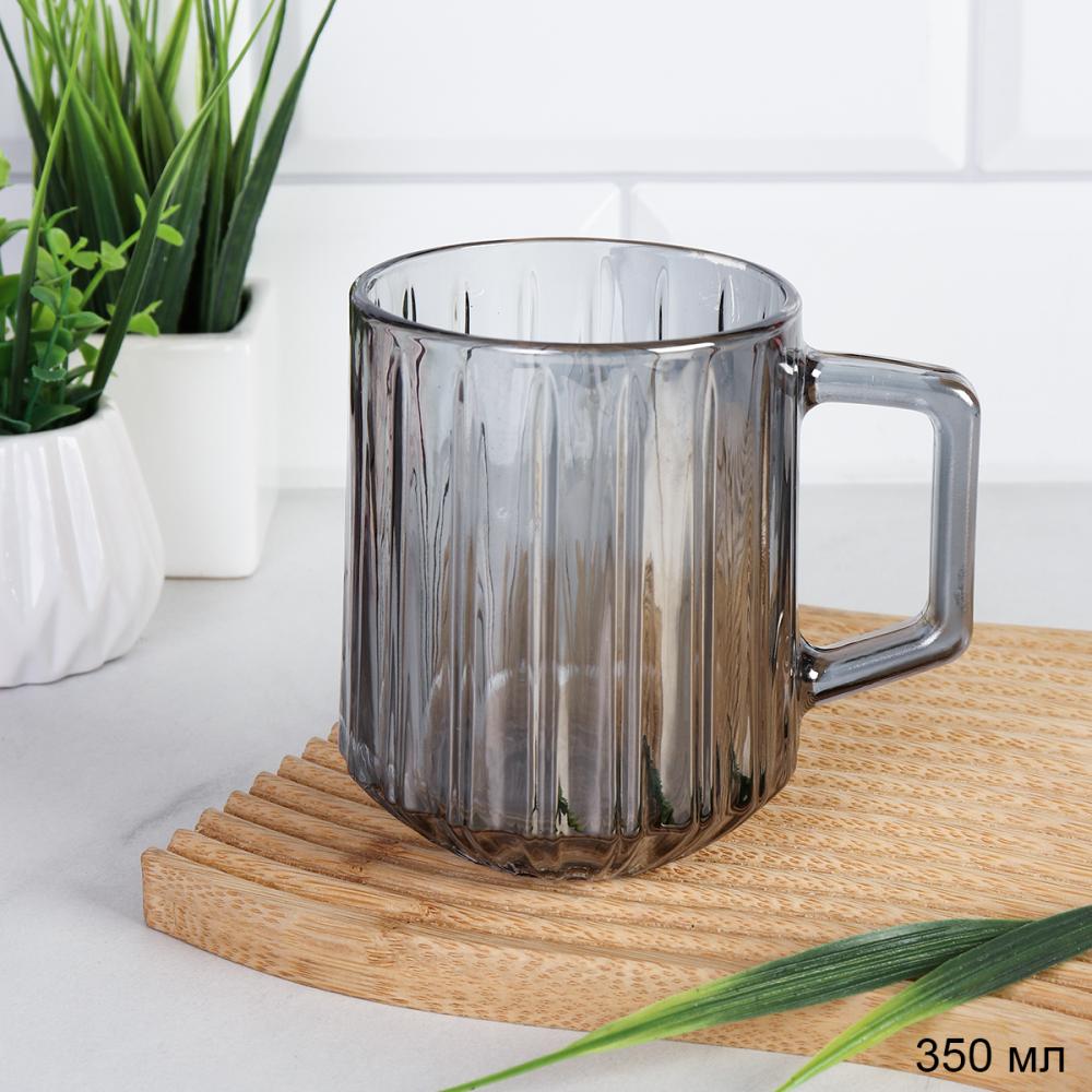 Кружка для чая 350 мл / P-221-1/C Дымка /уп 48/
