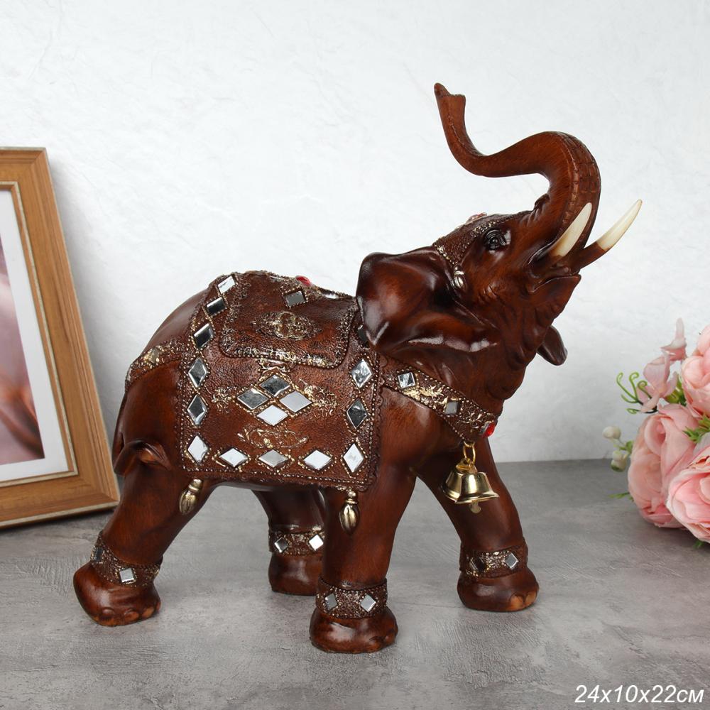 Статуэтка Слон 22 см / 6073 /уп 16/