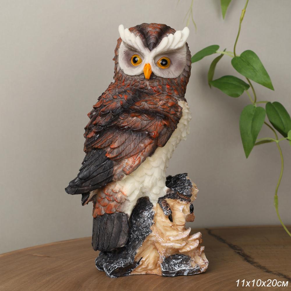 Статуэтка Сова 20 см / QD-25 /уп 60/