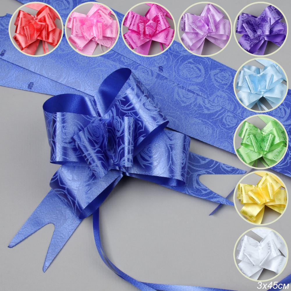 Бант подарочный ширина 30 мм 10 штук набор / W-210-30 /уп 20/600/