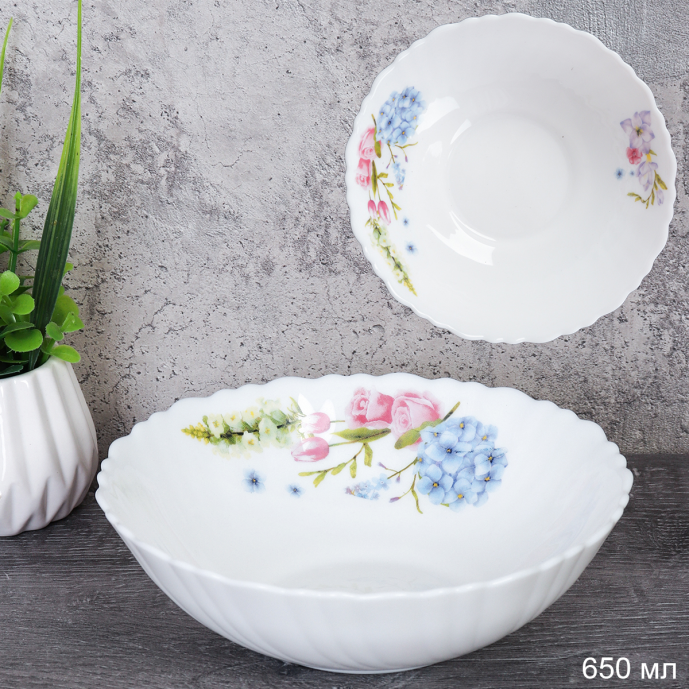 Тарелка глубокая суповая 650 мл 175 мм / TW-70 (7365) /уп 48/ 740172