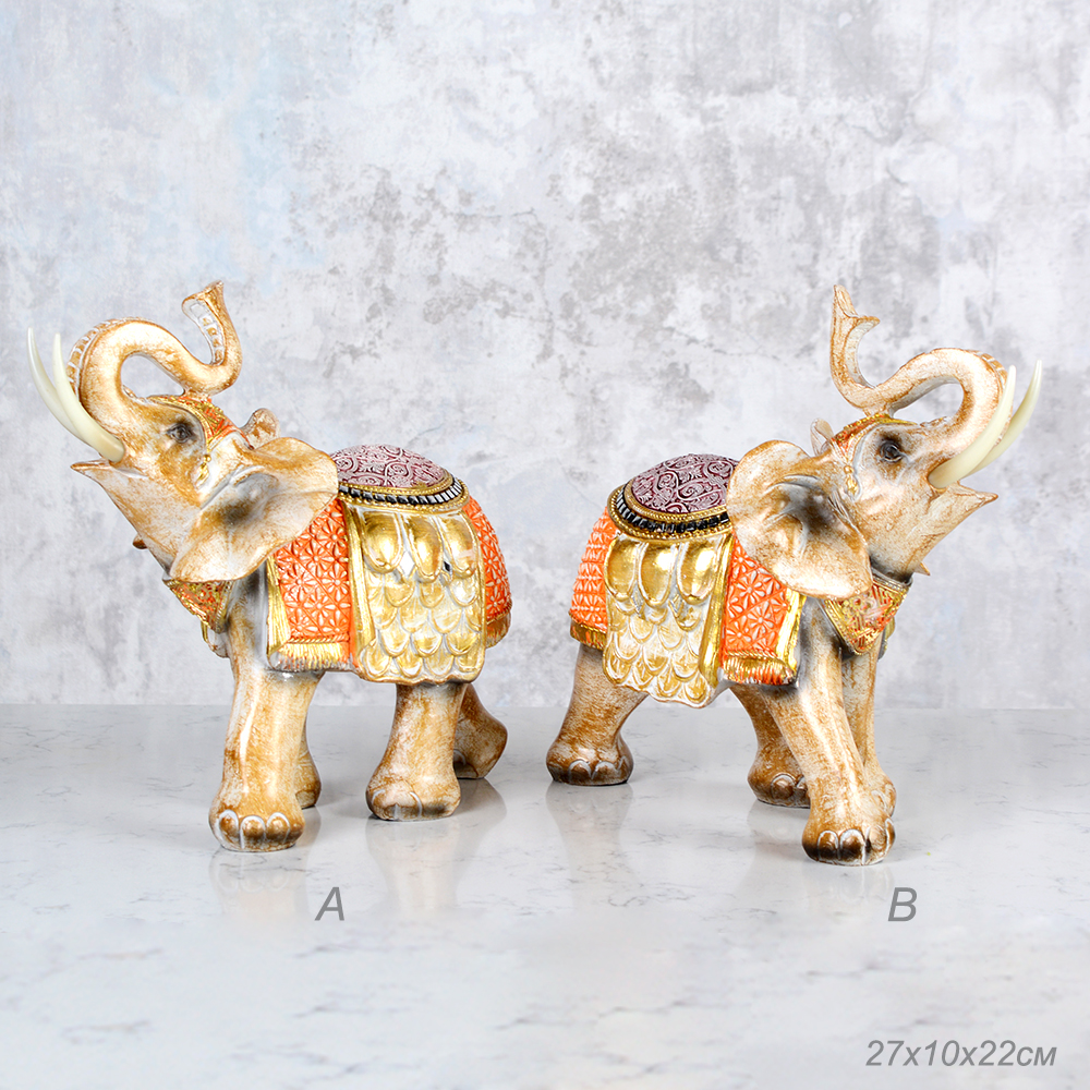 Статуэтка Слон 22 см / 28125-2 /уп 12/