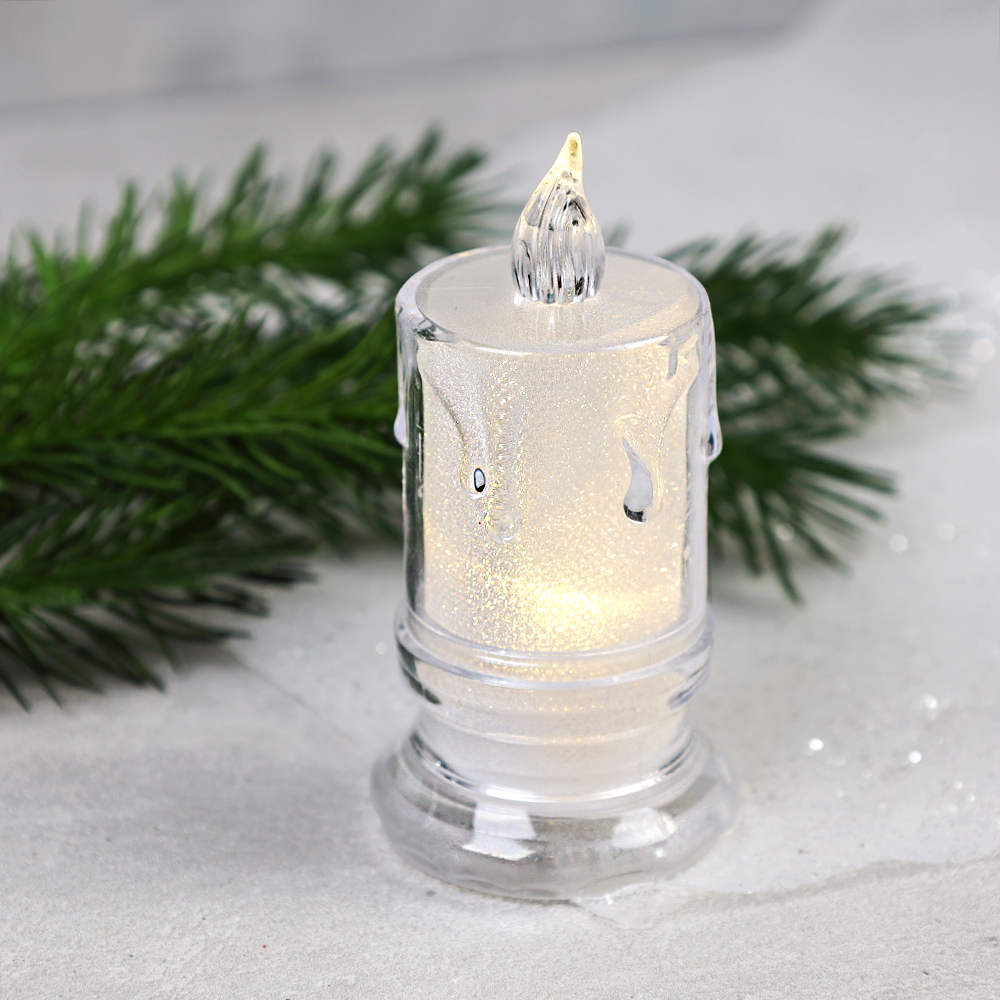 Свеча светодиодная 9,5 см / VFR-93 /уп 12/240/