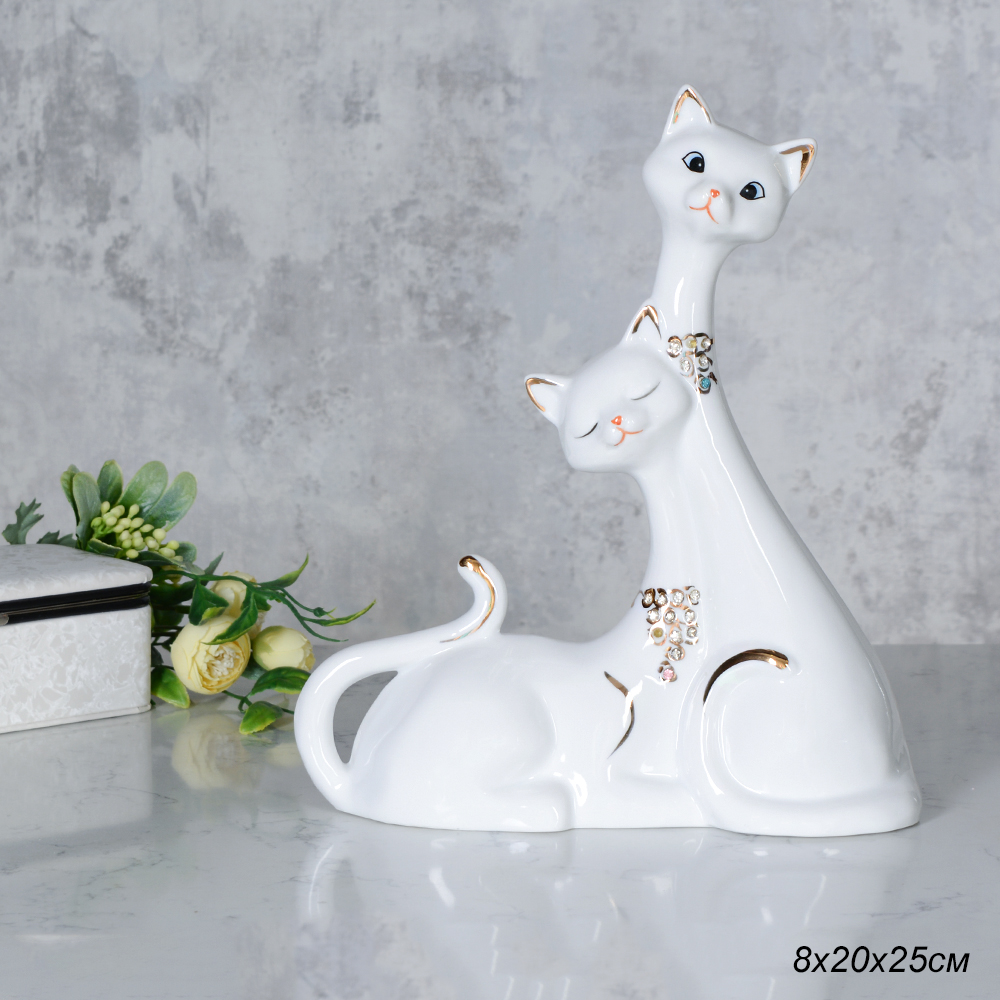 Статуэтка Кошки 25 см / B2344 /уп 12/
