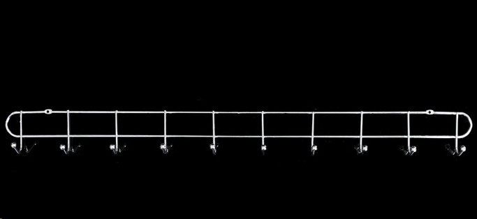 Вешалка для одежды 10 крючков / XB-230 /уп 300/ 0,13/ 3 мм