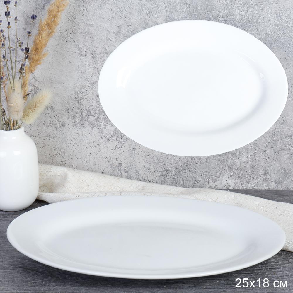 Блюдо овальное 25х18 см / TF-1983 /уп 44/