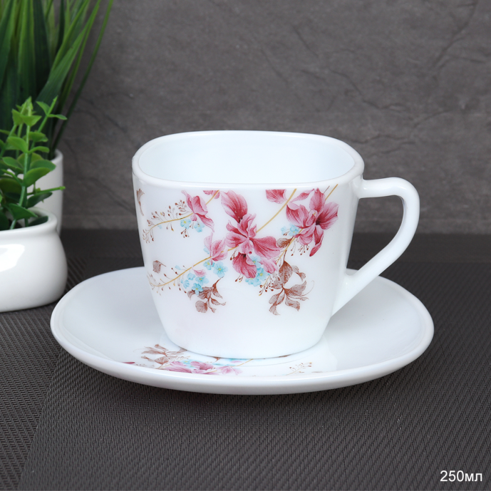 Кружка 250 мл квадратная / FXB220 (7288) /Колибри