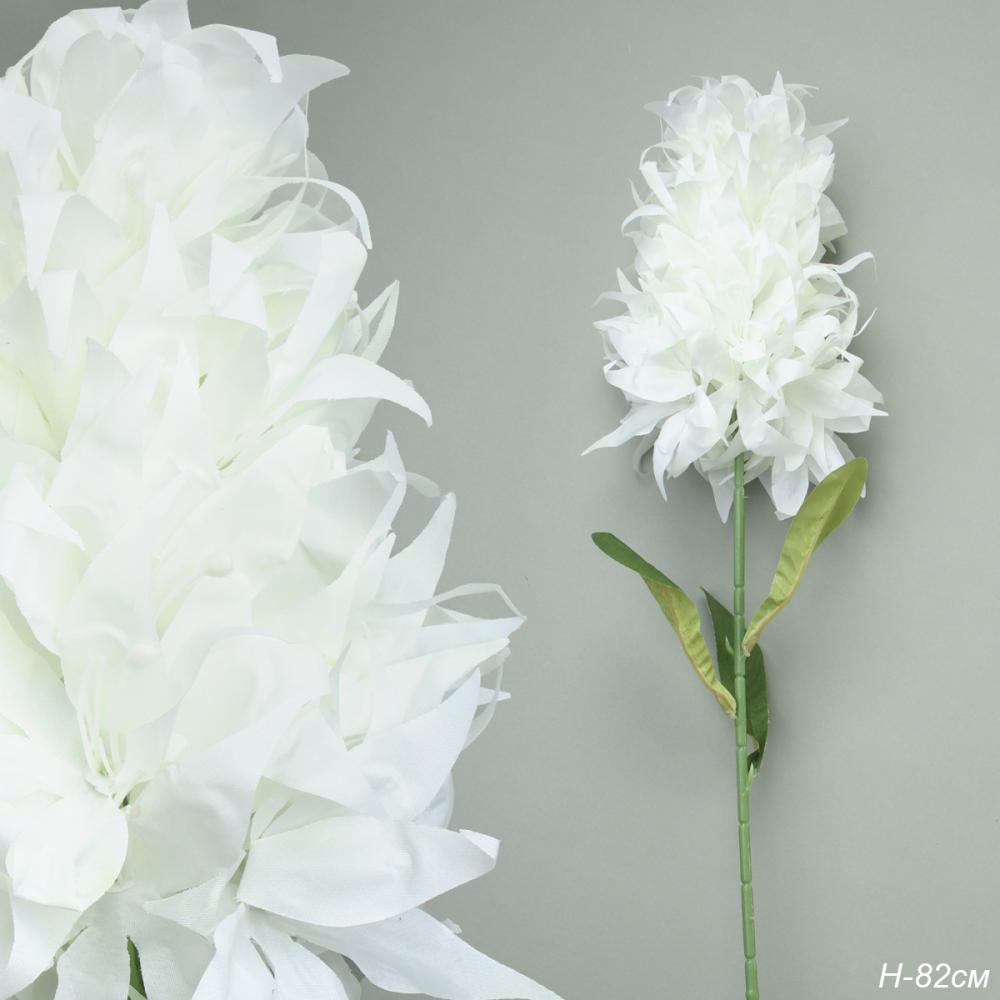 Цветок искусственный БЕЛЫЙ 82 см / ZHQ-24 /уп 200/