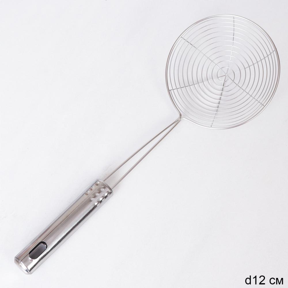 Шумовка 12 см нерж / Y-625 /уп 400/