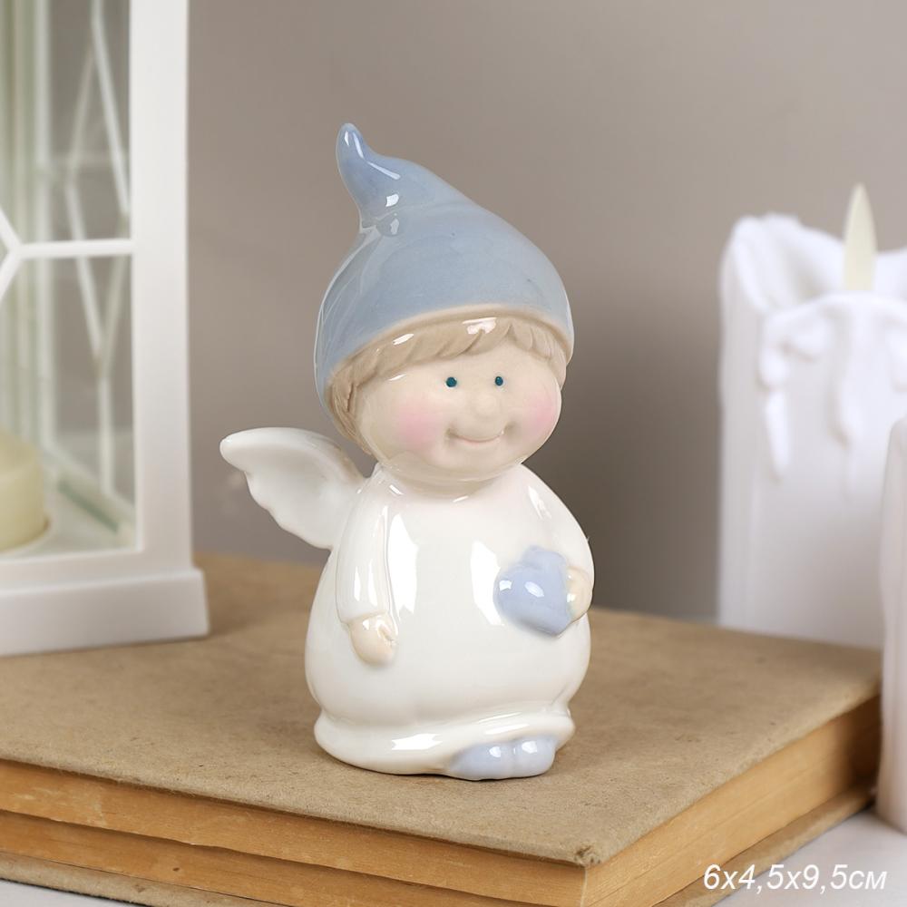 Фигурка Ангел 10 см / YZ20609 /уп 72/фарфор