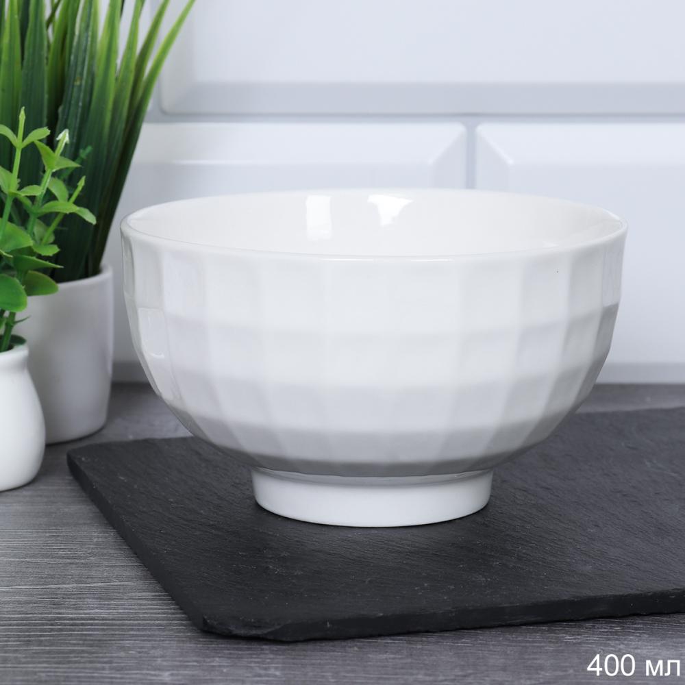 Салатник на ножке 400 мл / S-100 /уп 32/