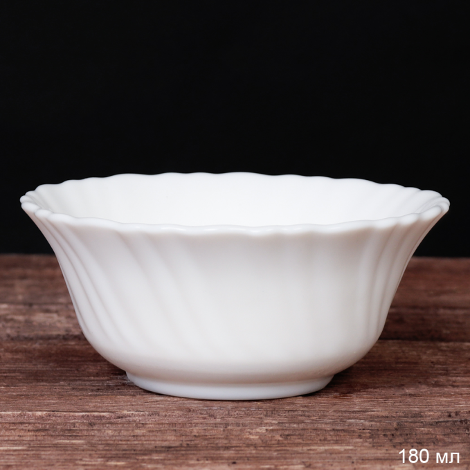 Розетка 180 мл Тюльпан белая / LHBW-40XN (WHITE) /уп 6/108/ 699274