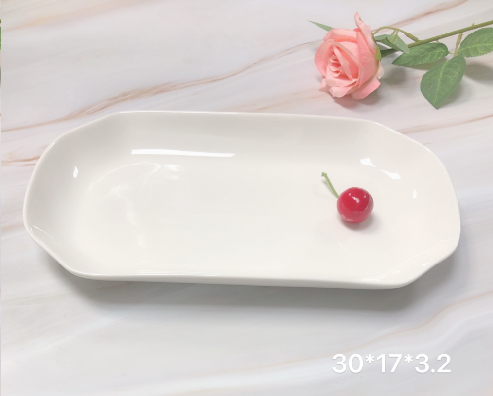 Блюдо прямоугольное 30х17 см / DR-1027 /уп 24/