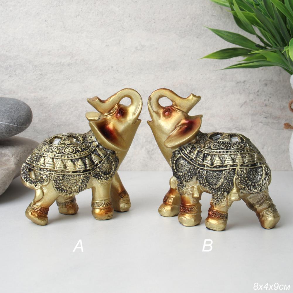 Статуэтка Слон 9 см / 15293 /уп 192/