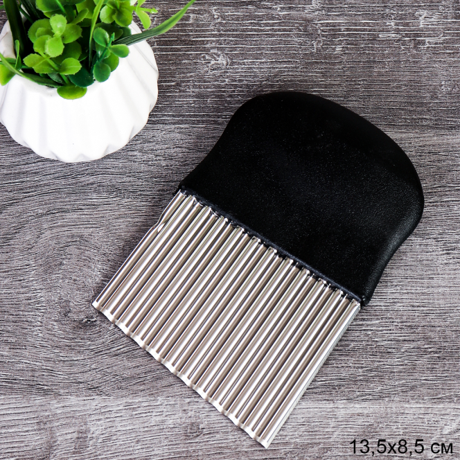 Нож для овощей рифленый / QT-001 /уп 200/0,123