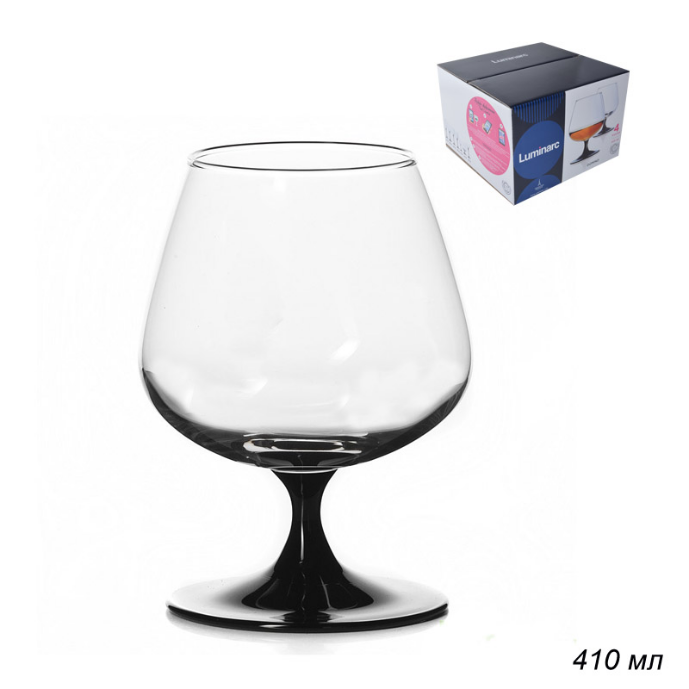 Фужер для коньяка 410 мл Домино / J3030 / Люминарк / ШТУЧНО