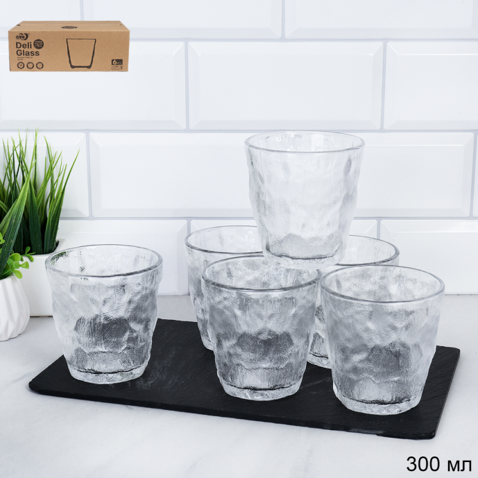 Стакан 300 мл АйсКом / KB047-1 / низкий / ШТУЧНО