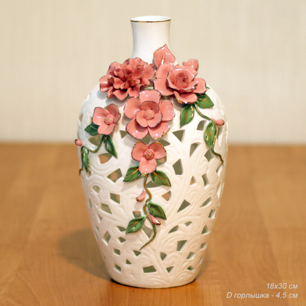 Ваза 35 см / FL-15-1 /уп 4/  (50)