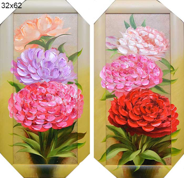 Картина с продолжением 32х62 см / 1001 /уп.30/