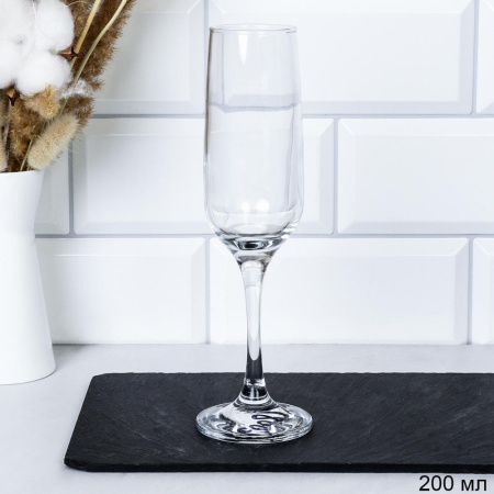 Бокал 200 мл Изабелла штучно / 440270SLB /уп 12/ шампанское