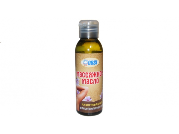 Антицеллюлитная серия Косметическое массажное масло Разогревающее / КМ-09