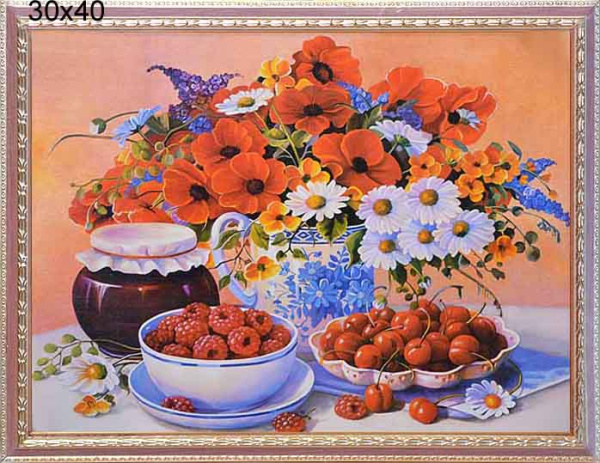 Репродукция картины 30x40 К757 /10095-3/
