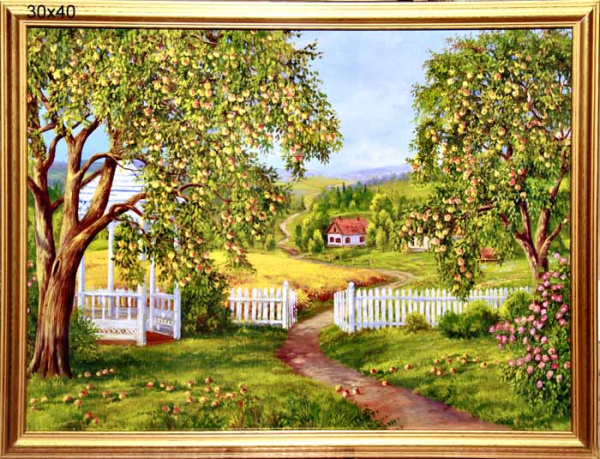 Репродукция картины 30x40 / К740 /2006А-123В/