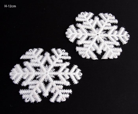 Набор снежинок 2 шт. HM1312135 /уп.1000/