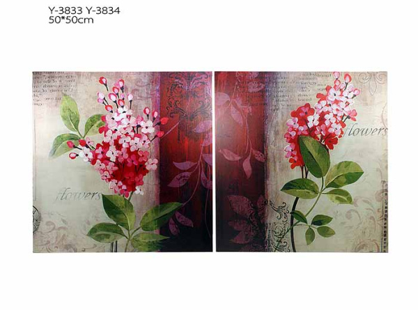 Картина 50*50 Y-3833 Y-3834 /уп.40/