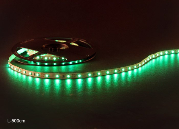 Лента светодиодная SMD3528 STRIP LIGHT Green 5м /уп.20/