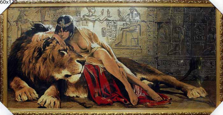 Картина-гобелен 60*120 R027/JM316G/дер.
